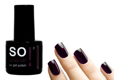 So! Soak off gel polish purple passion