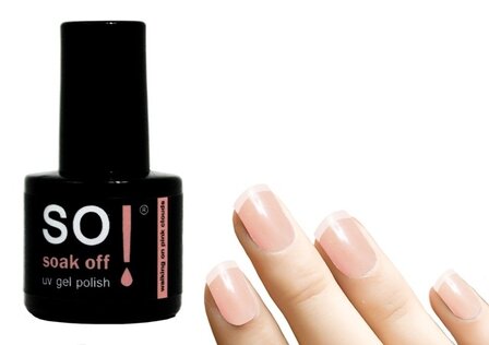 So! Soak off gel polish walking on pink clouds